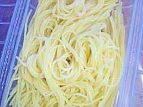 基本の茹で方~スパゲッティ★ルクエ×電子レンジ